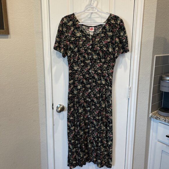 90s grunge floral dress Fairy Grunge Floral Maxi Dress  Aesthetics Boutique